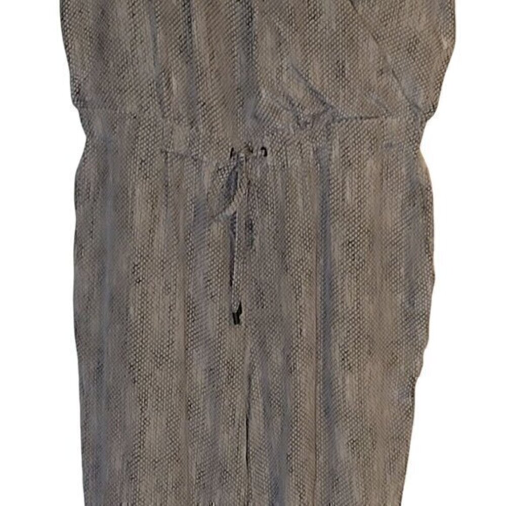 Eileen Fisher The Fisher Project Silk Jumpsuit Sleeveless V-neck M - Picture 3 of 9